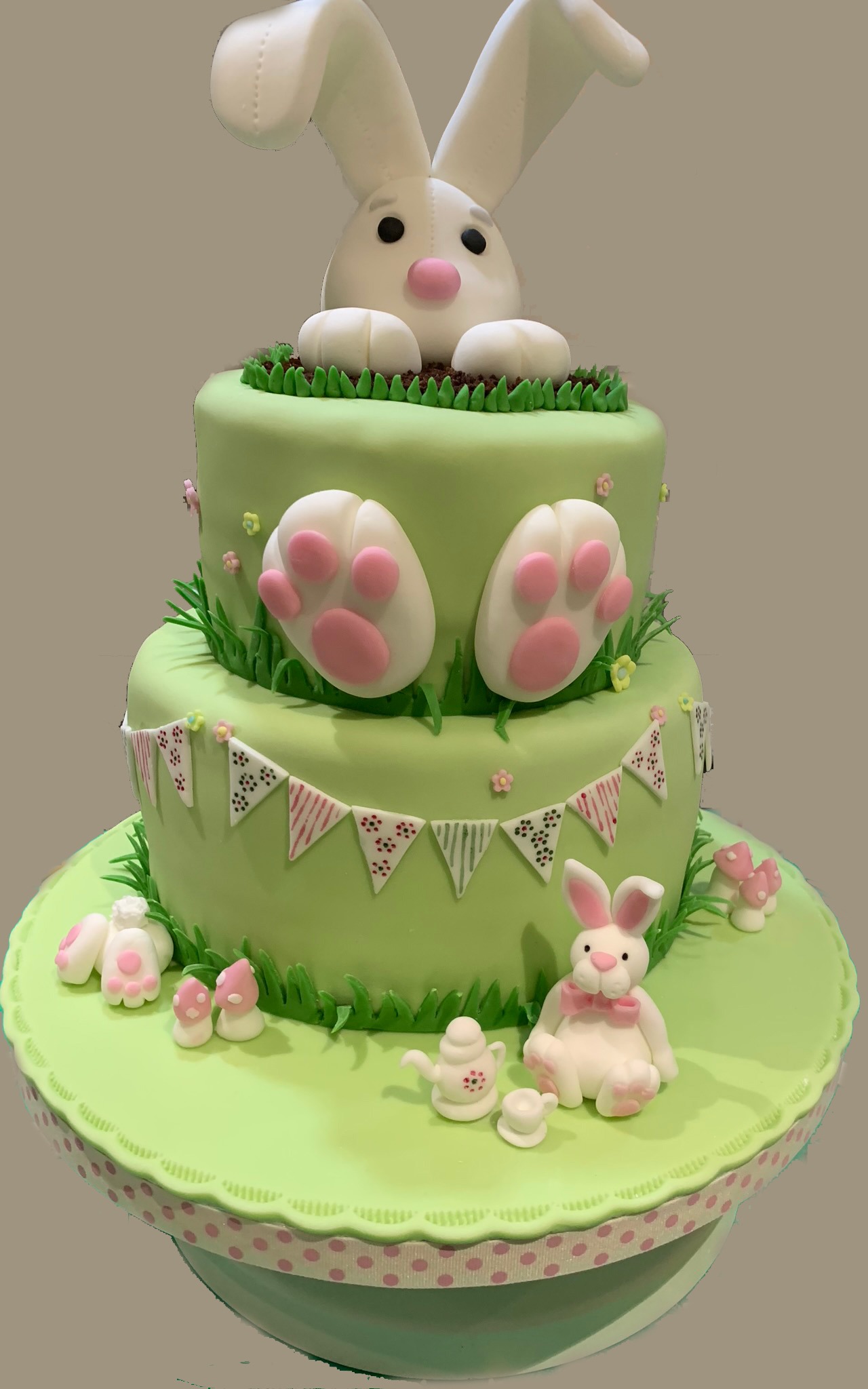 Bunny Easter Novelty Cake