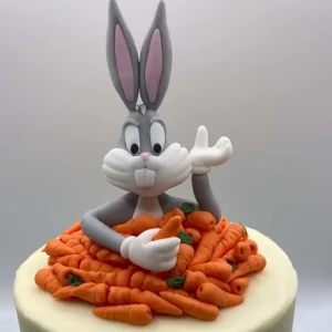 Bugs Bunny carrot cake by Spiffydrip