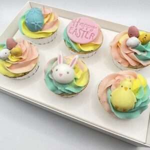 Cute Easter Cupcakes Box 2