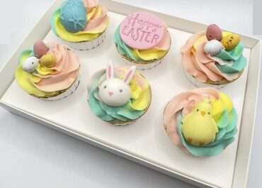 Cute Easter Cupcakes Box 2