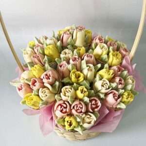 Easter Tulip Basket